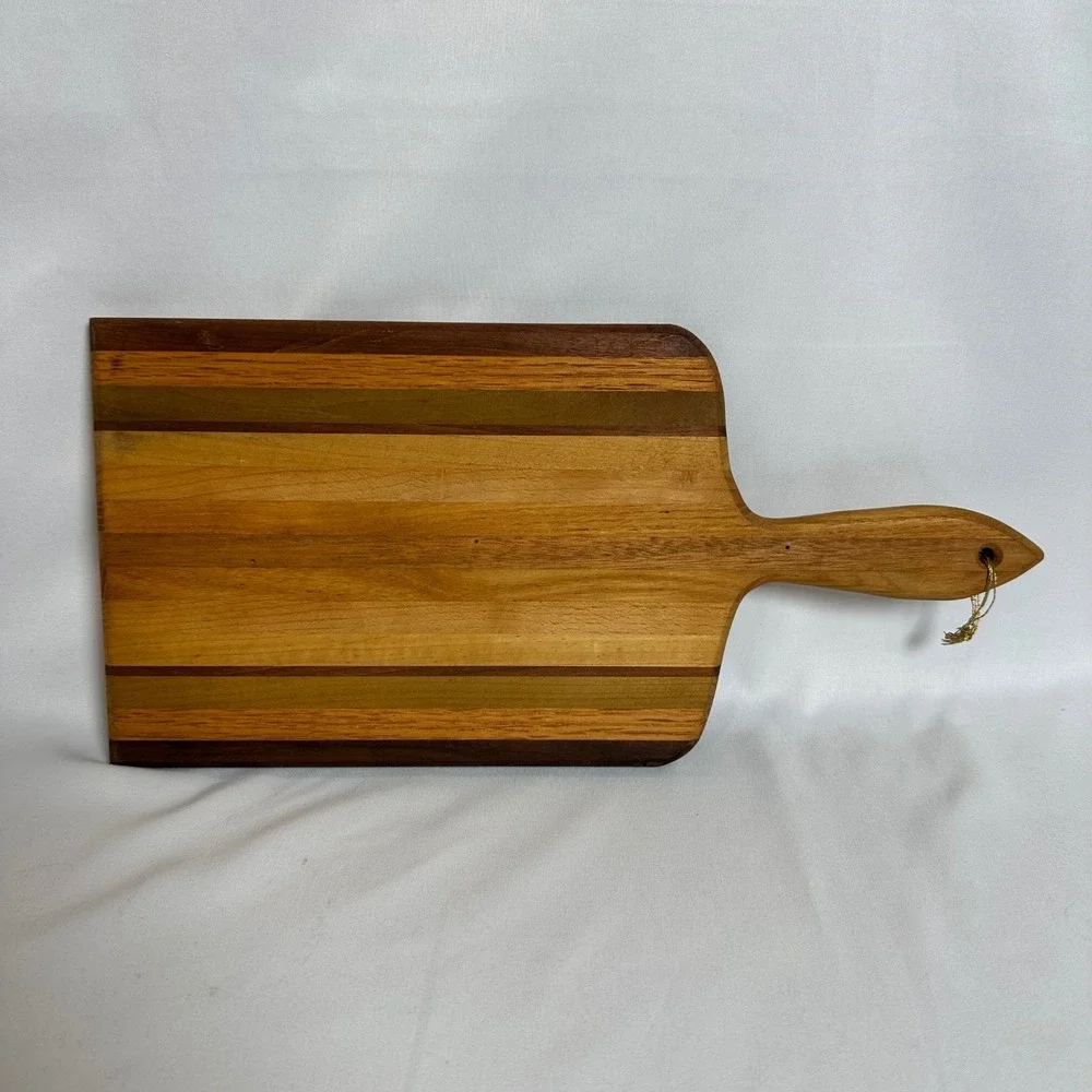 Fender Guitar Logo Wood Cutting Board Kitchen Decor Gift Idea Handmade